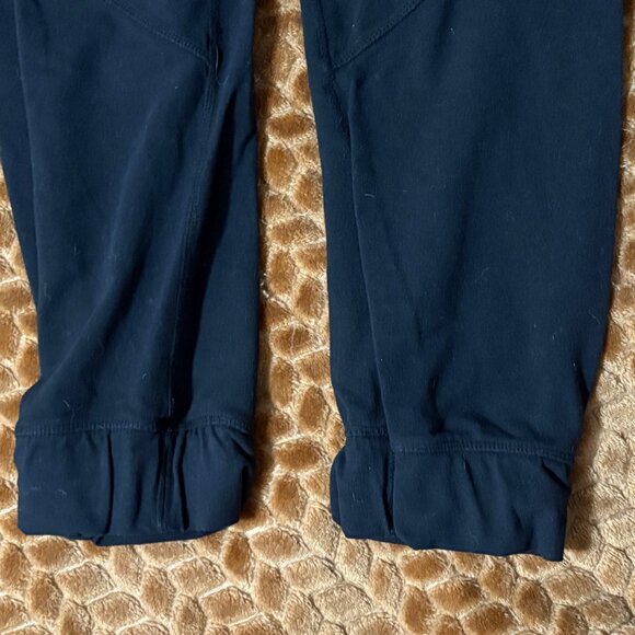 Lululemon Stretch French Terry Joggers Black 33" Inseam Pockets Size 6 - Picture 7 of 11